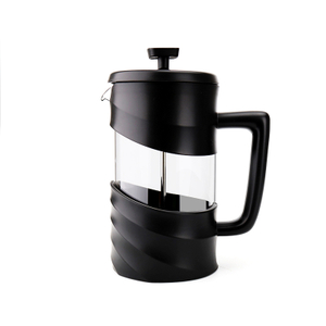 New Design Factory Supply Stainless Steel Plunger Borosilicate Glass Travel Portable Classic French Press Coffee Tea Maker