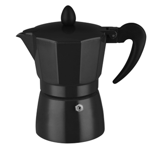 OEM Custom High Class Multi Color 3cups 6cups 9cups Professional Espresso Coffee Maker Aluminum Moka Pot
