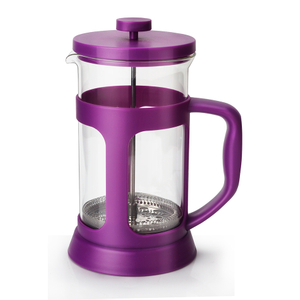 Large Capacity 1000ML Purple Color Borosilicate Glass French Press