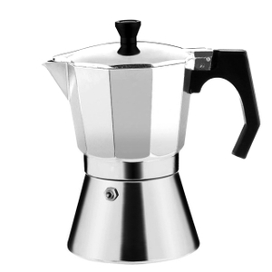 New Design Customized Classical Aluminum Italian Espresso Used For Induction Cooker Coffee Maker Moka Coffee Pot